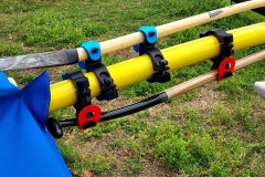 Stacking (2) Spare Paddles on (1) Iako