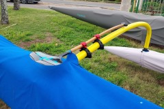 Various paddle configurations