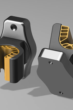 Outrigger/SurfSki Paddle Wall Hangers (Pair)